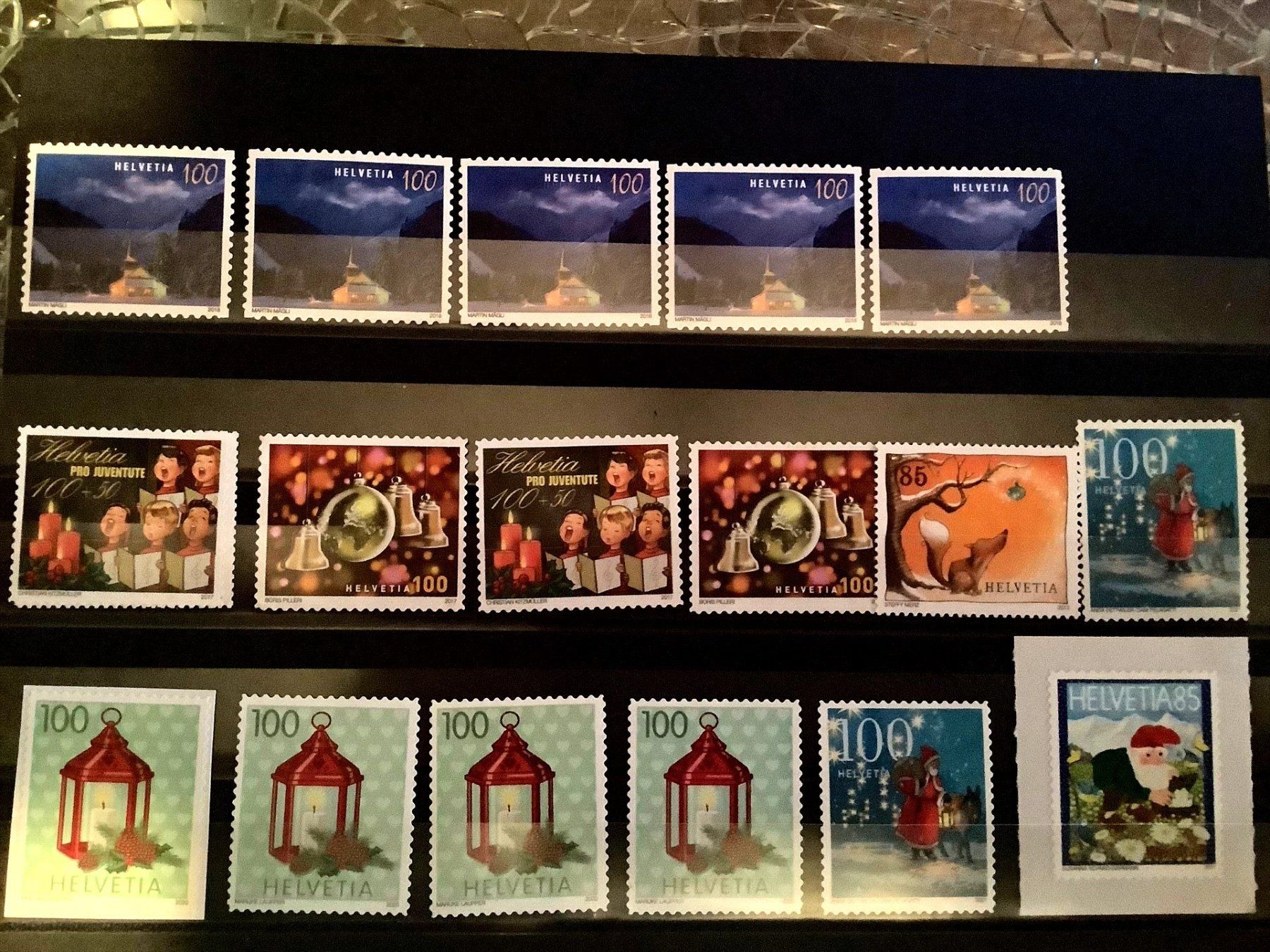 Tutti i francobolli: WEIHNACHTSMARKEN ***  POSTFRISCH – Usato da Melchnau venduto da BarbaraD01