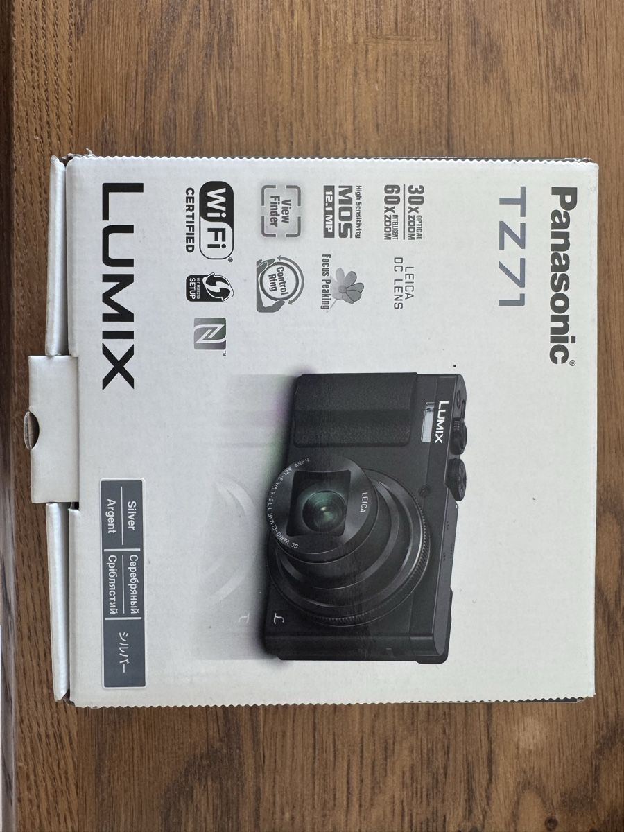 Panasonic Kamera: Panasonic Lumix DMC TZ71 Silber – Gebraucht aus Winterthur von linanila 1