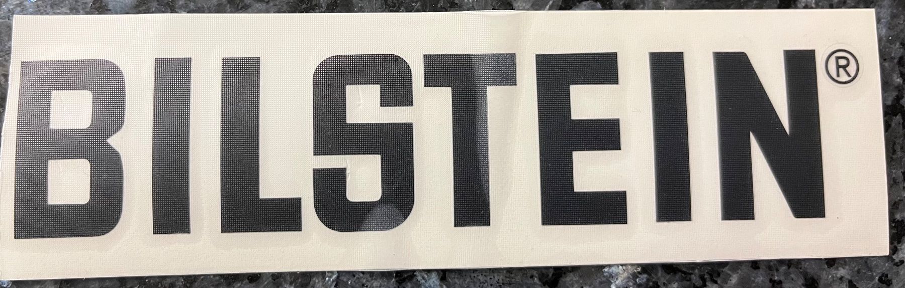 Sticker: Bilstein Aufkleber Sticker 16.8x3.5cm schwarz – Nuovo (secondo la descrizione) da Goldach venduto da SSRConzept