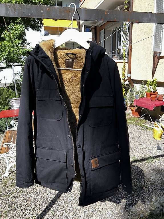 Giacche: Carhartt WIP Mentley Jacket - black – Usato da Bern venduto da ste_hdz9 1