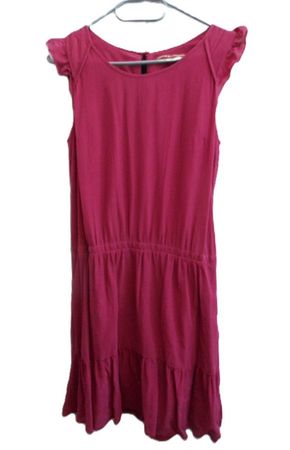 ca. Gr. 34 36 Seidenkleid Farbe Beere matt, siehe Masse