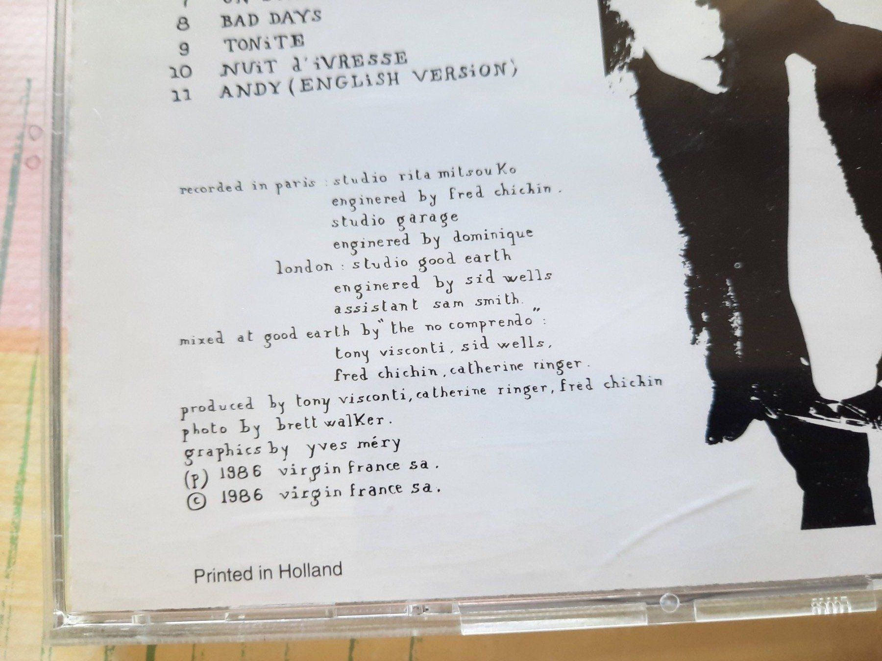 CD: CD Les Rita Mitsouko présentent Les No comprendo – Usato da Pully venduto da bro_n52j 3