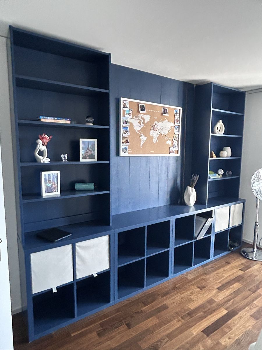 Ikea Regale: Home library built-in DIY – Neu (gemäss Beschreibung) aus Zürich von mdi_gv7f 2