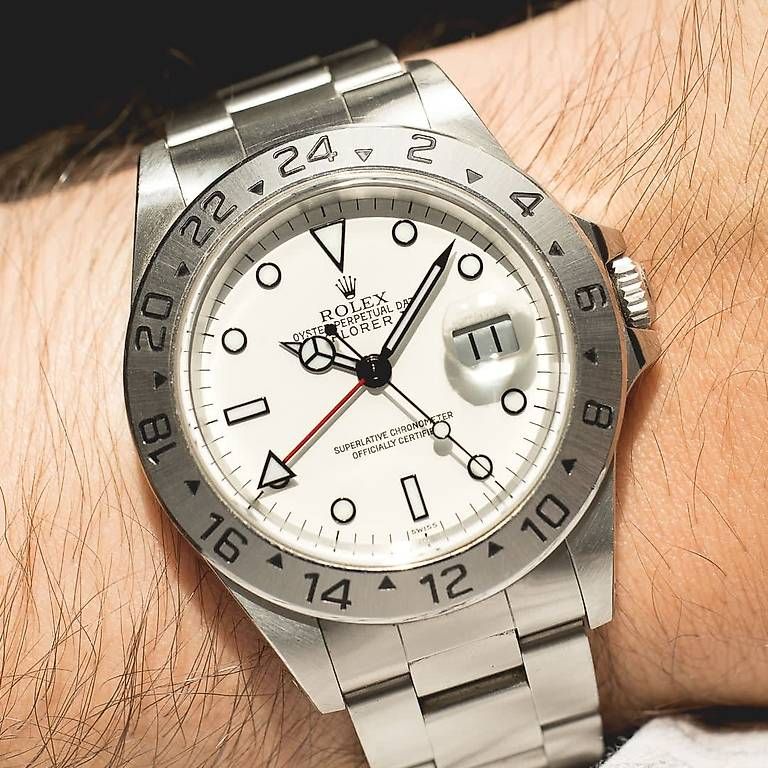 Orologi: Rolex Explorer II, ref. 16570, vendue en 2000 – Usato da Lausanne venduto da inf_dft9 1