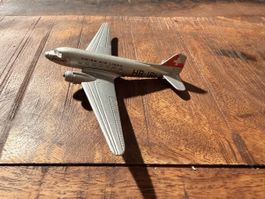 Schabak DC-3 Swissair Modellflugzeug (HB-IRI) 1:250