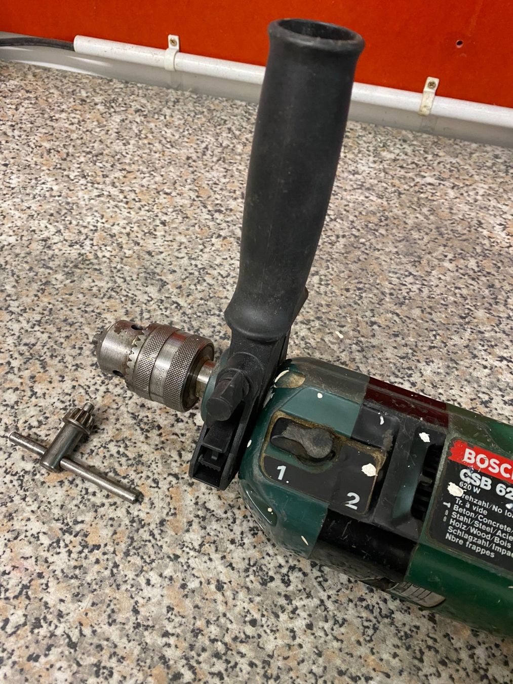 Bosch Trapani: Schlagbohrmaschine Bosch CSB 620-2E – Usato da Aesch BL venduto da hprrph 3