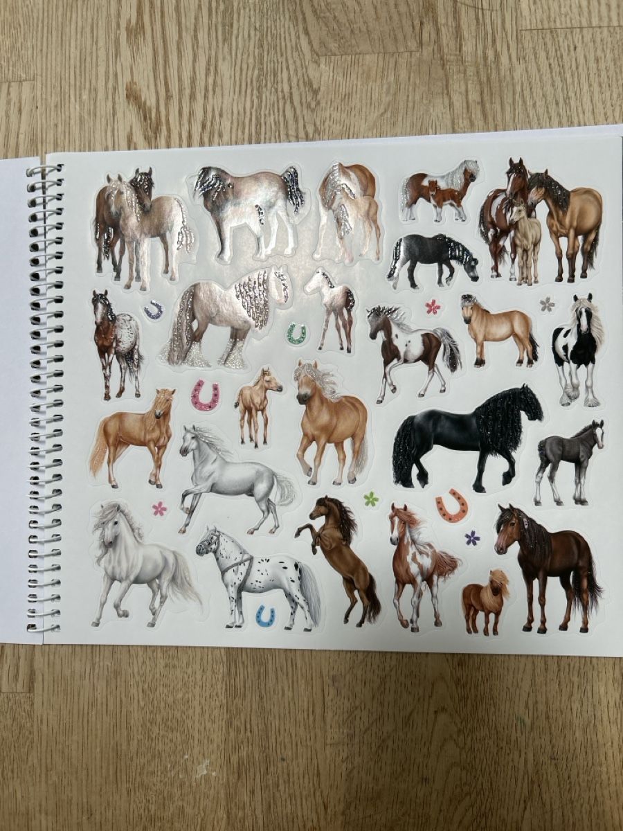 Libri: Stickerheft / Malheft Pferd – Nuovo (secondo la descrizione) da Lostorf venduto da Venice16 2
