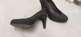 getragene Frauenschuhe 2x HighHeels Gr.38