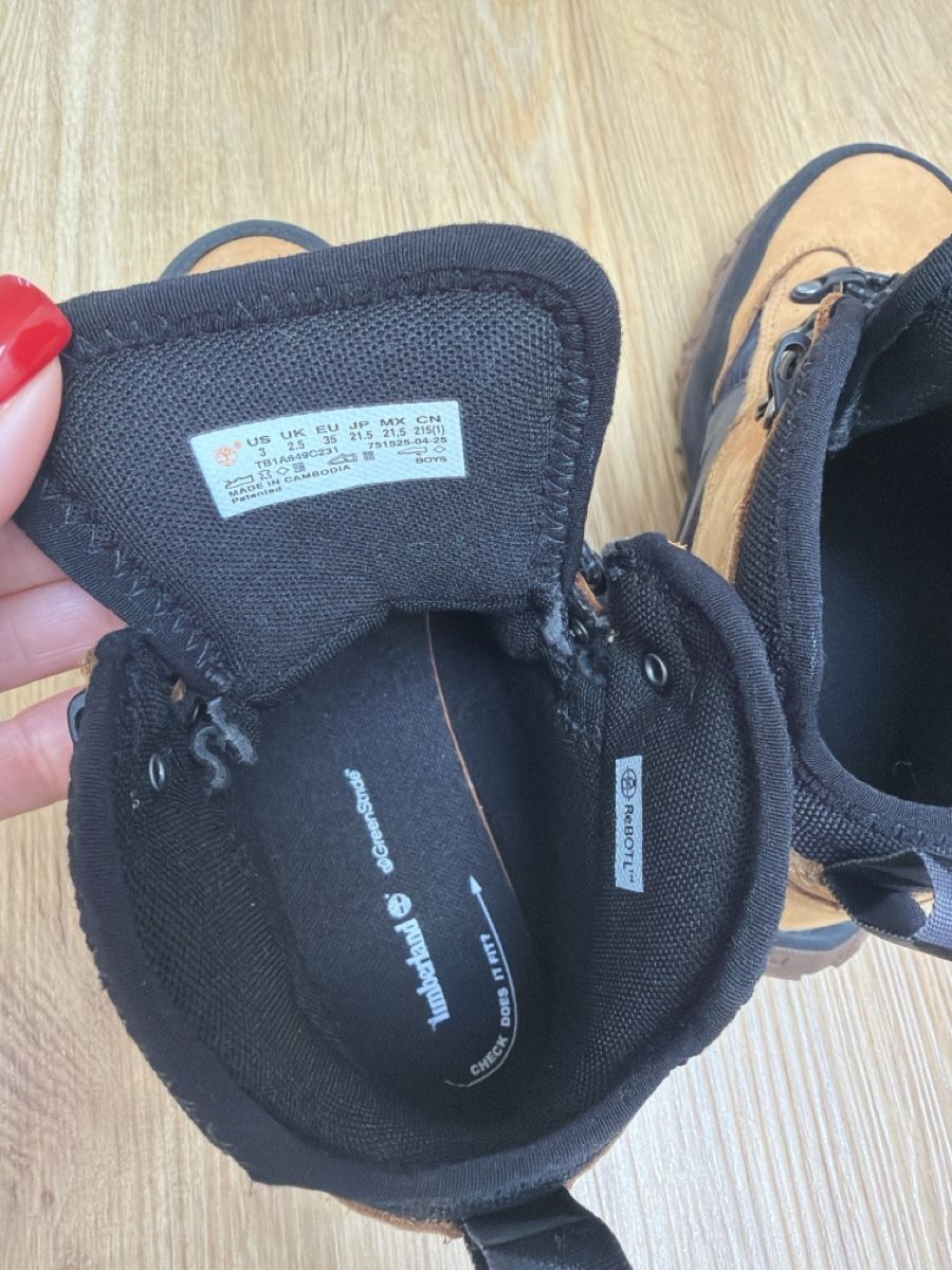 Timberland Scarpe da uomo: Timberland Wanderschuhe Gr. 35, Top Zustand – Nuovo (secondo la descrizione) da Altendorf venduto da Cataleja7 1