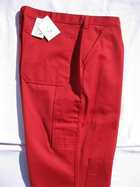 Pantaloni: Arbeitshose ENGEL 122 rot Gr. 52, Bundhose, neu – Nuovo (secondo la descrizione) da Eschenbach SG venduto da brocarte 5