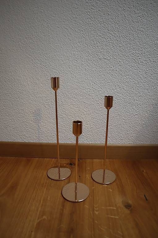 Kerzenständer: Stabkerzenständer roségold – Gebraucht aus Untereggen von mic_d2tq 2