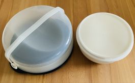 Tupperware Tortenbehälter und Hefeteig Schüssel