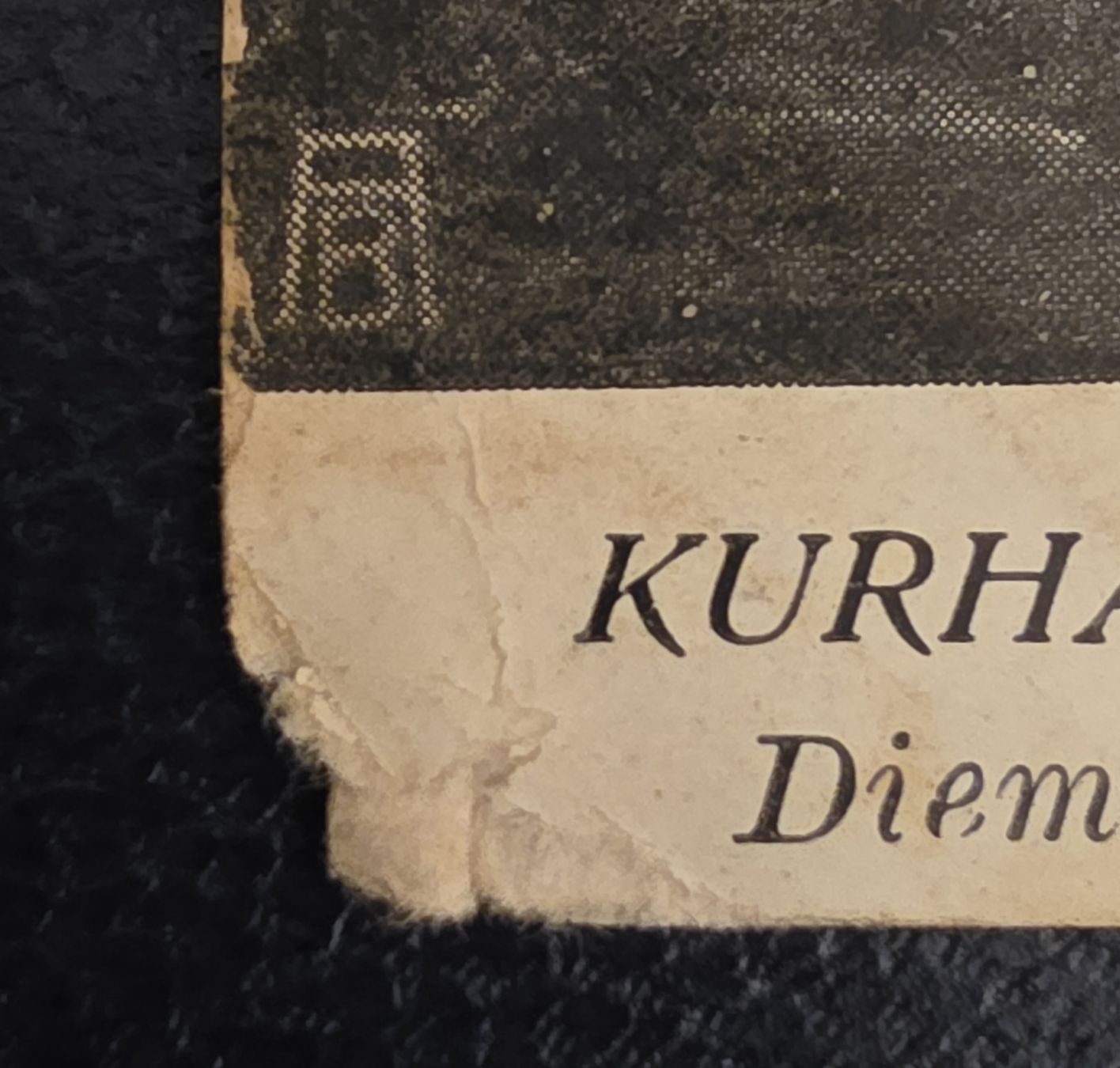 Cartoline postali: Ansichtskarte Kurhaus  – Usato da Bern venduto da Kocholo 3