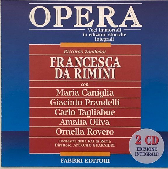 CDs: Zandonai - Francesca da Rimini – D'occasion à Grüningen par azulamarillo