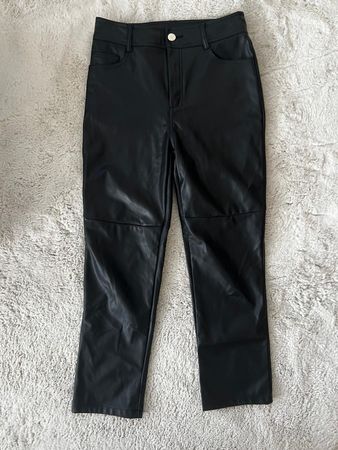 Kunstleder Hose von New Look, Grösse 10 (M)