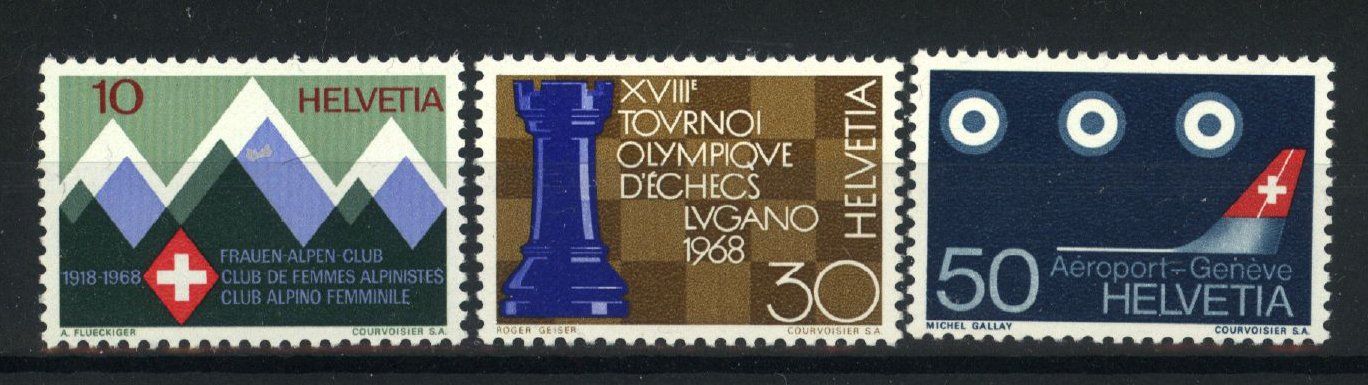 Tutti i francobolli: 1968, Sonderpostmarken I ** – Usato da Willisau venduto da Vollstempel