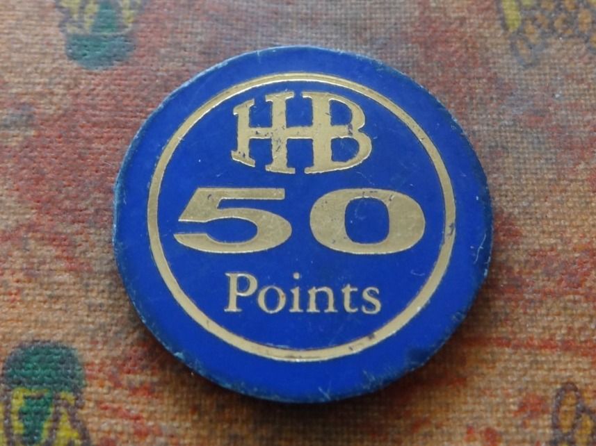 Tutti le monete: Jeton plastique   " HB 50 Points " – Usato da Romanel-sur-Lausanne venduto da Swift13