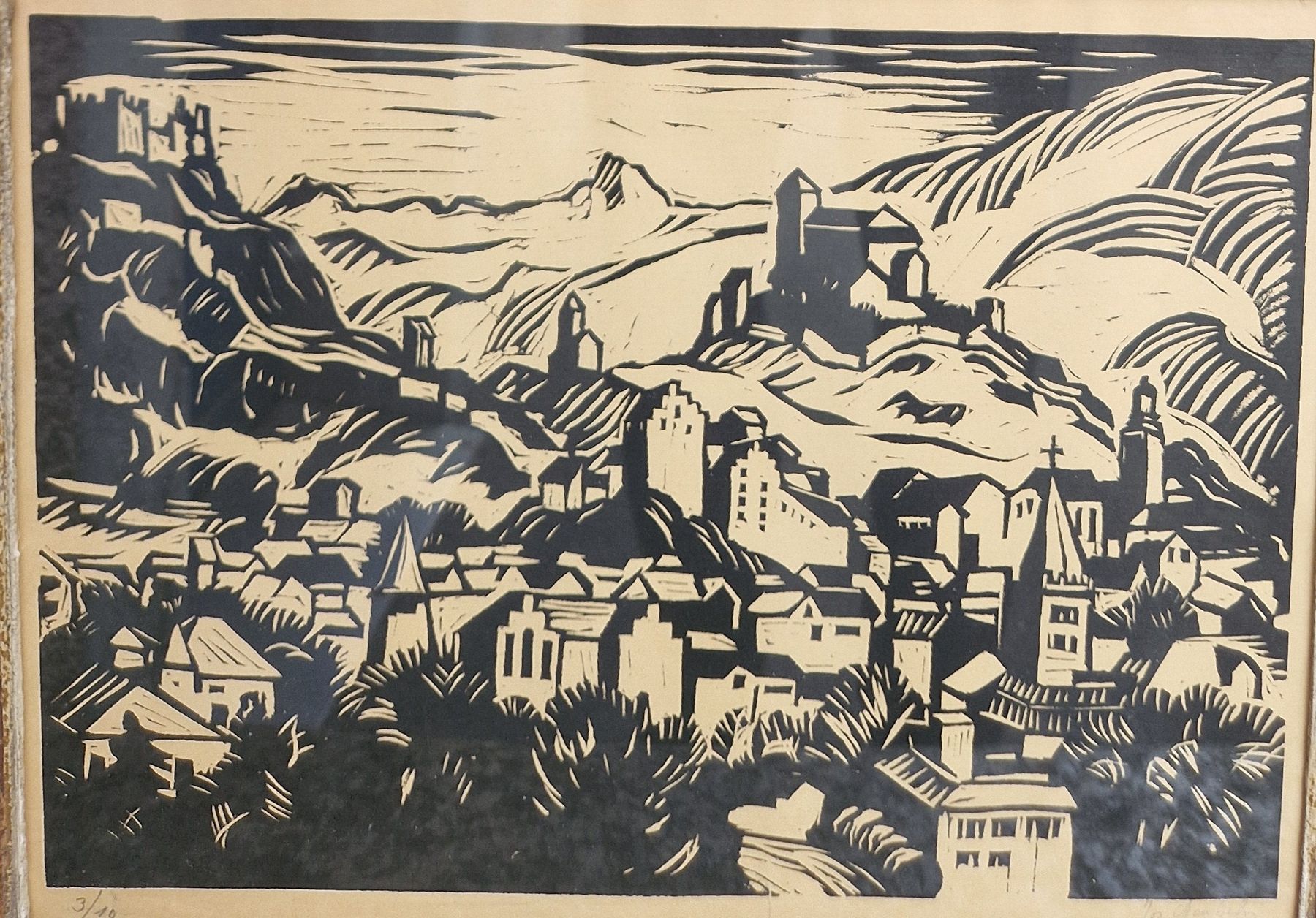 Incisioni: gravure de Joseph Gautschi – Usato da Renens VD venduto da vintage72