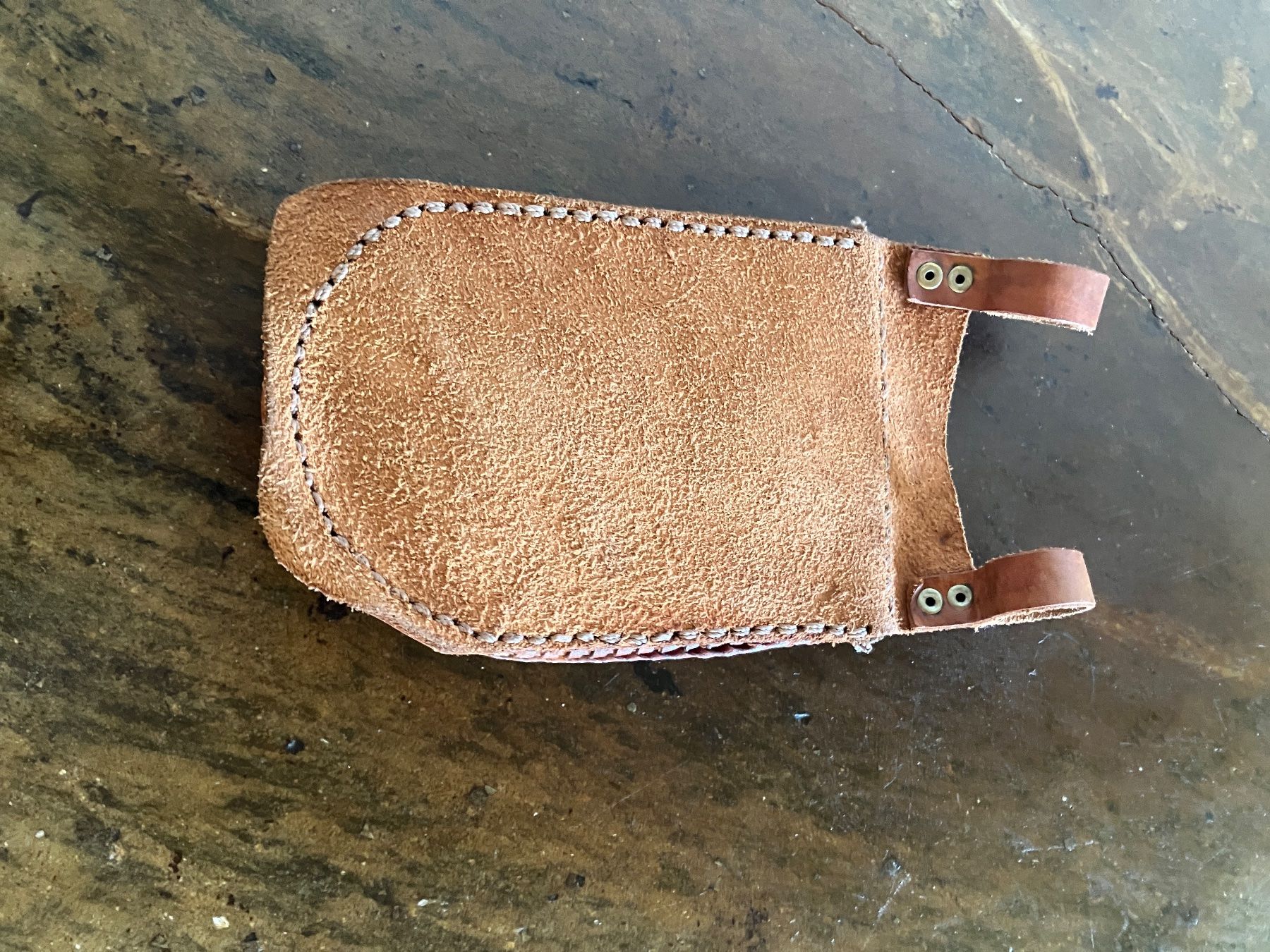 Borse: Ledertasche Handmade Unikat mit Gurtbändel – Usato da Chur venduto da southface 3