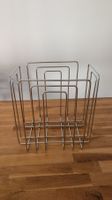 TMP Papiersammler aus verchromtem Stahl, 37x37x27