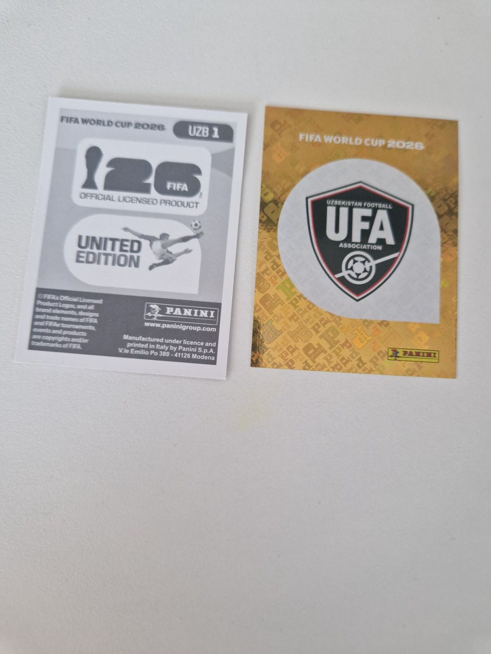 Panini Sammelbilder & Trading cards: Panini Sticker UZB1 – Neu (gemäss Beschreibung) aus Stüsslingen von white_angel86