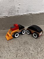 Moduplay Wooden Toy Vehicles Set, Two Modular Pieces