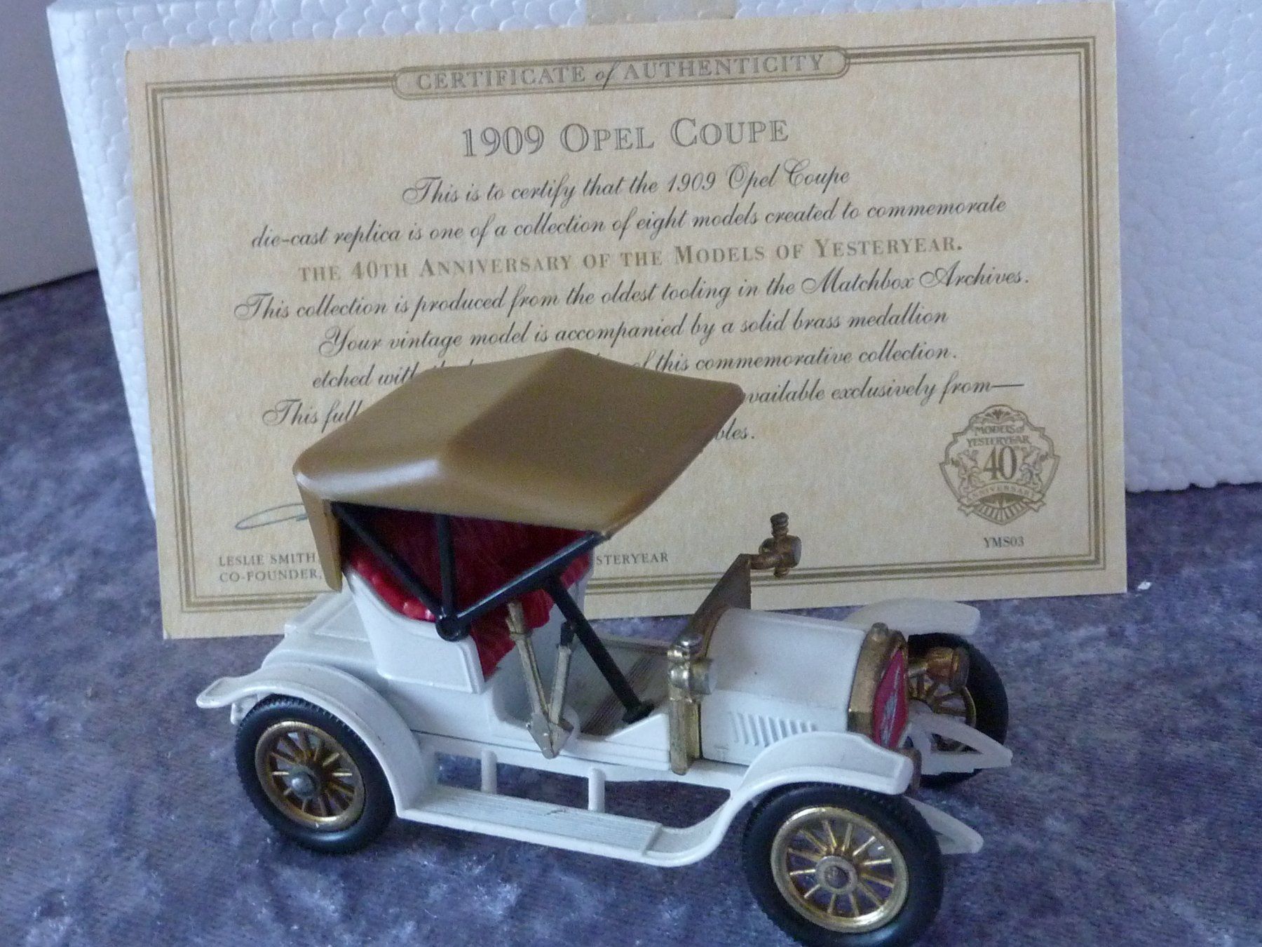 Opel Modellini d'auto: Opel Coupe 1909  1:43 – Nuovo (secondo la descrizione) da Dürrenäsch venduto da modellautos4you 5