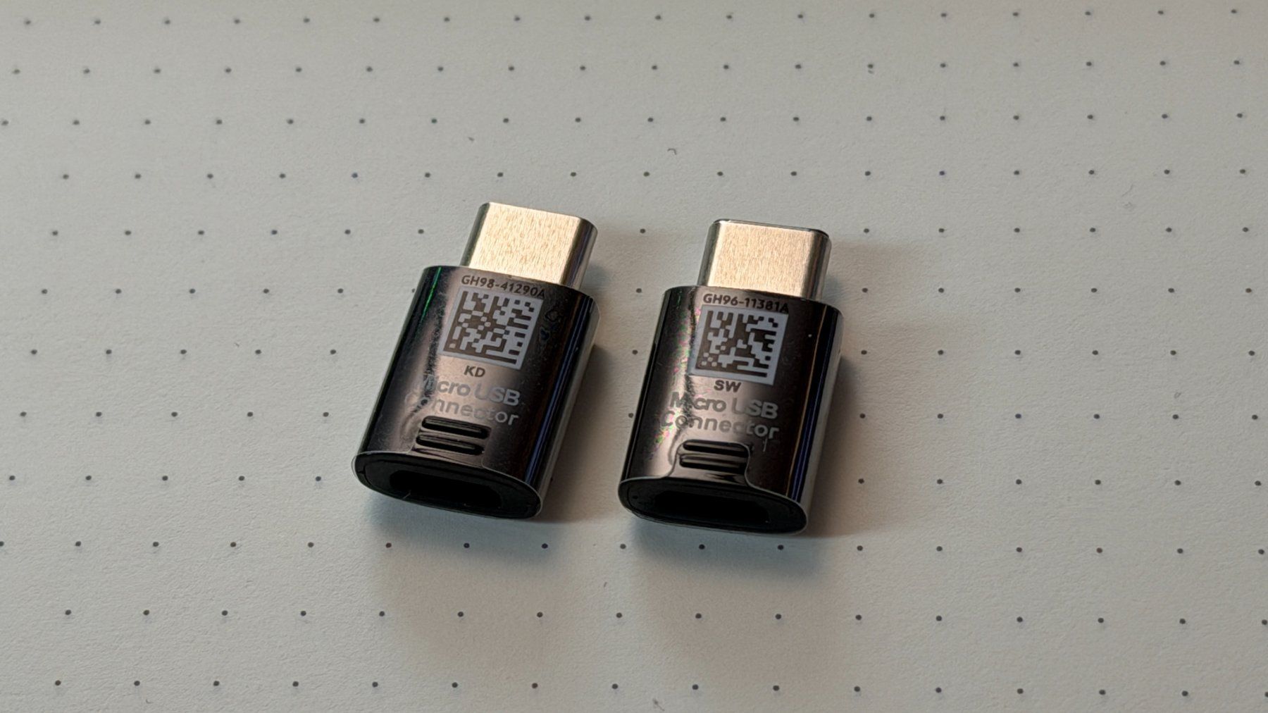 Samsung Unità & Adattatore: (2 Stück) Neue USB C / Micro USB Adapter – Nuovo e nell'imballaggio originale da Kleinandelfingen venduto da Mypaq