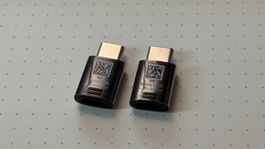 (2 Stück) Neue USB C / Micro USB Adapter