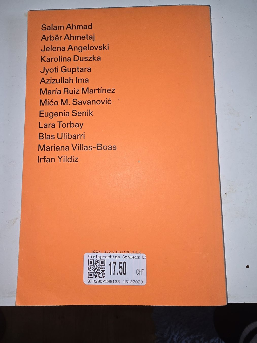 Bücher: Vielsprachige Schweiz - Ein Lesebuch – Gebraucht aus Oberbüren von Elk2025 1