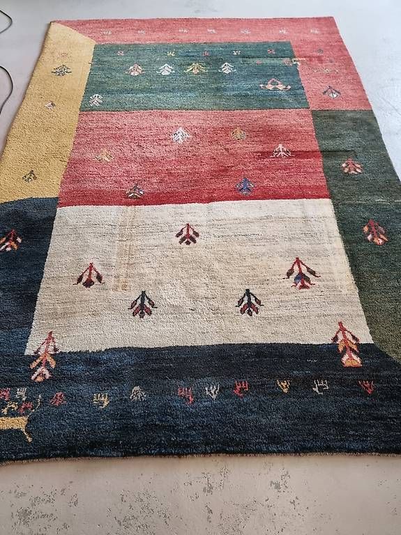 Tappeti: 205×292 Perser Gabbeh Handgeknüpft – Usato da Olten venduto da OrientDeko 8
