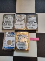 Verkaufe ein besonders wenig genutztes Bundle aus fünf 500GB