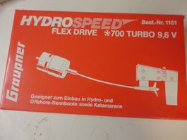 Graupner Hydrospeed Flex Drive 700 Turbo - Neu!