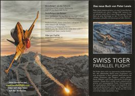 Swiss Tiger Parallel Flight F5 Flugzeug Armee Schweiz Flyer