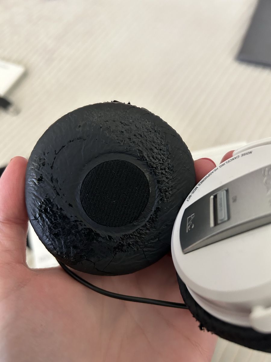 Sony Kopfhörer: Sony MDR-NC7 casque antibruit, usure coussinets à changer – Gebraucht aus Martigny von lovejess 4