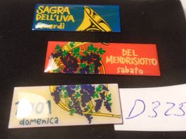 3 ver. Del Mendrisiotto Pins (D325)