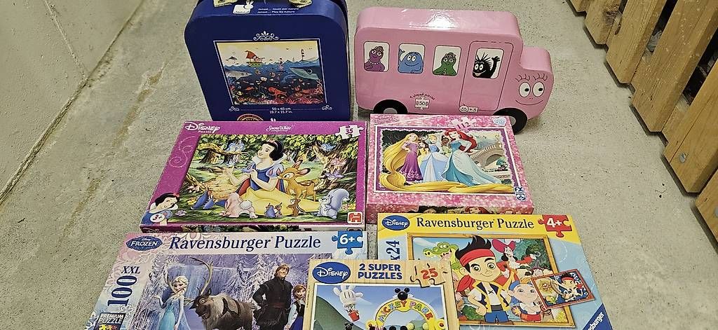 Puzzles: Lot de 7 puzzles  – Gebraucht aus Daillens von Virginie1306