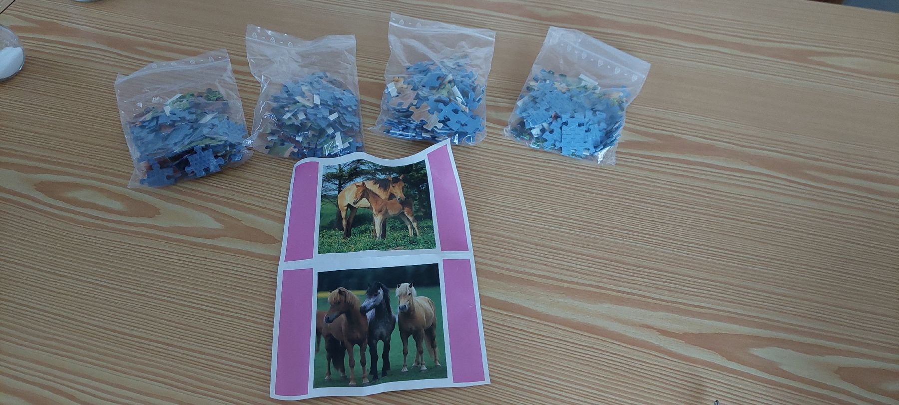 Puzzle: 4 Pferdepuzzles – Usato da Hellikon venduto da maho10 2