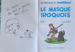 BD EO Cotée Dédicace Les Mémoires De Mathias 2. Le Masque