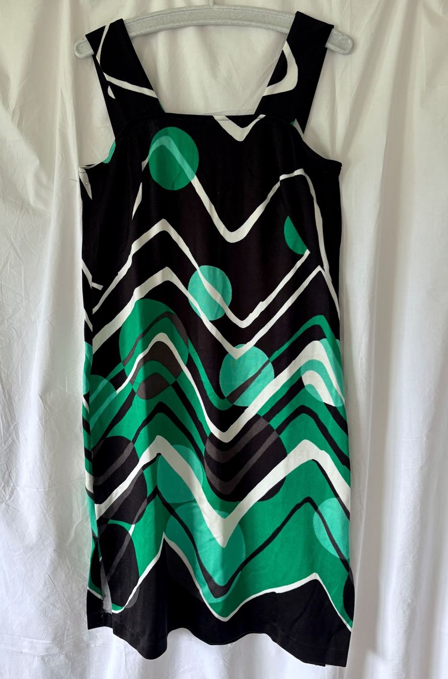 Vestiti: Sommerkleid im grafischen Retro-Design – Usato da Oberrieden venduto da pet_n2c2