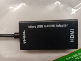 MHL Micro USB zu HDMI Adapter Kabel Converter neu