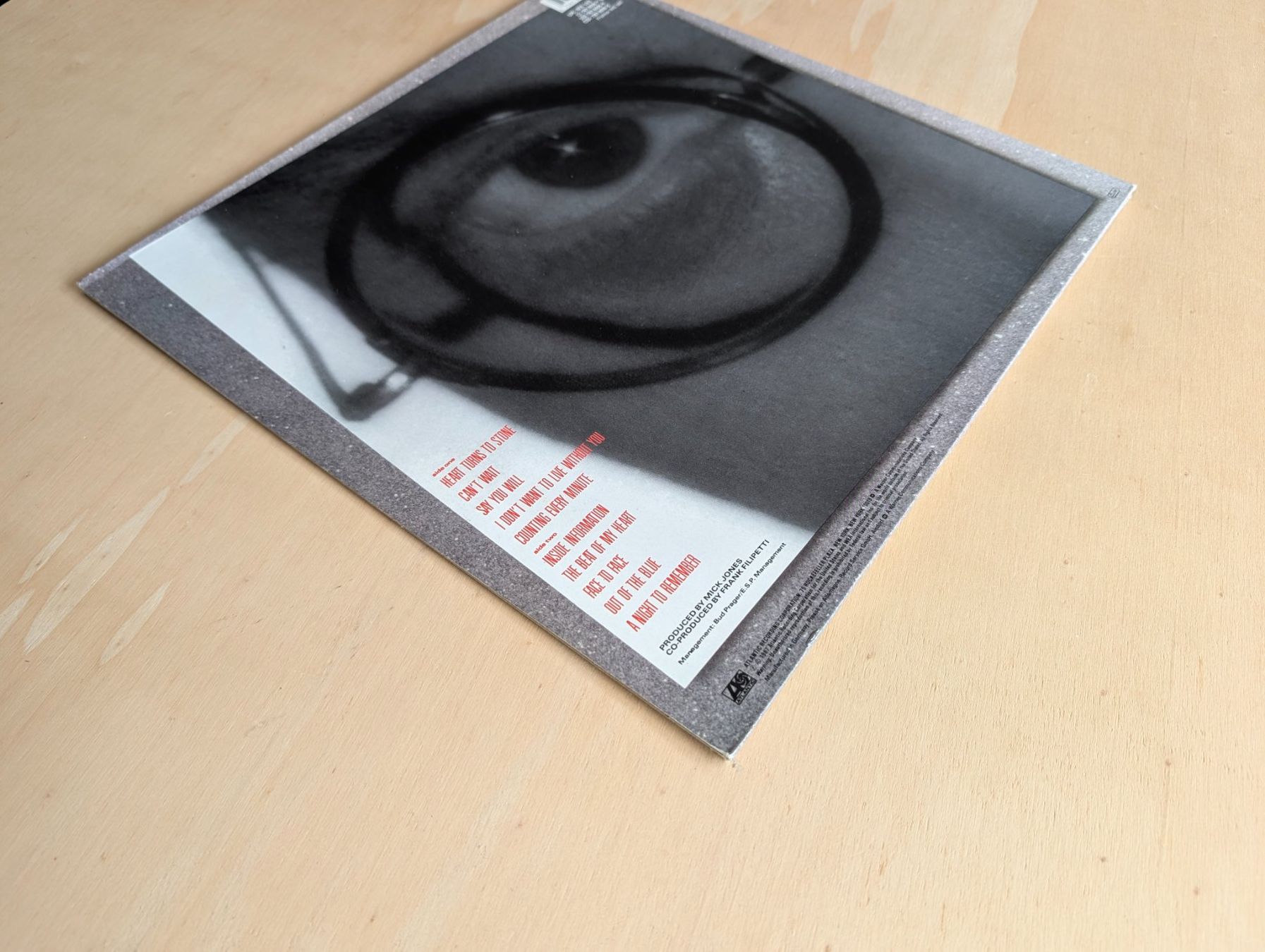 Dischi in vinile: Foreigner – Inside Information  UK&EU 87  OIS – Usato da Ebikon venduto da kisuM 4