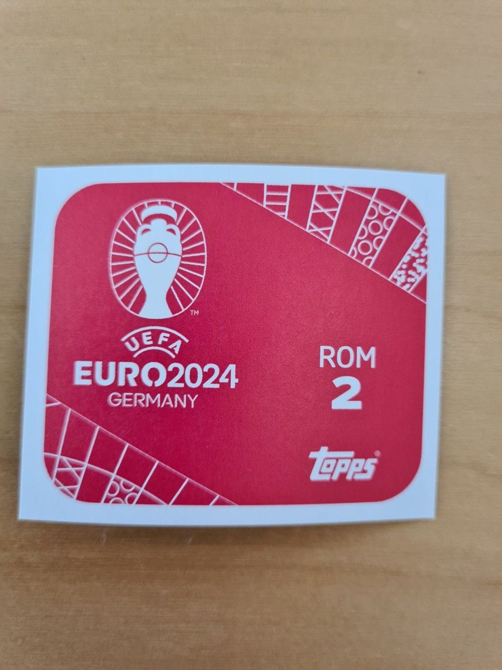 Topps Carte collezionabili: Topps EURO 2024 Sticker ROM 2 – Usato da Oberwil BL venduto da Spieltopia 1