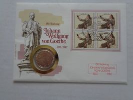 Münzbrief - Johann Wolfgang von Goethe