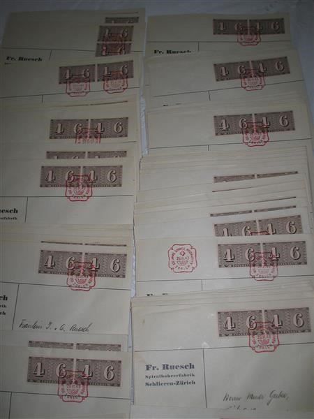 Tous les timbres: FDC 1943 100 J. schweiz. Postmarken – D'occasion à Winterthur par Kyoung