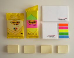 Diverse Post-it Kleber