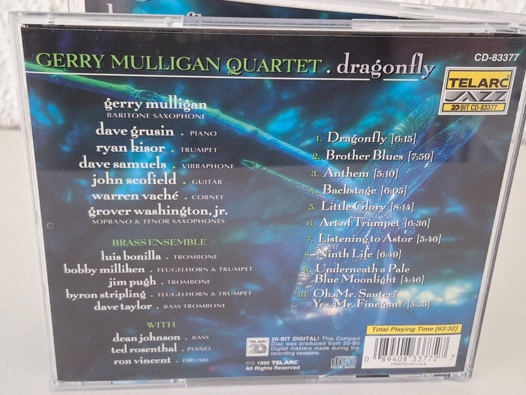CDs: CD Gerry Mulligan Quartet - Dragonfly – Gebraucht aus Aarberg von Jackup1 1
