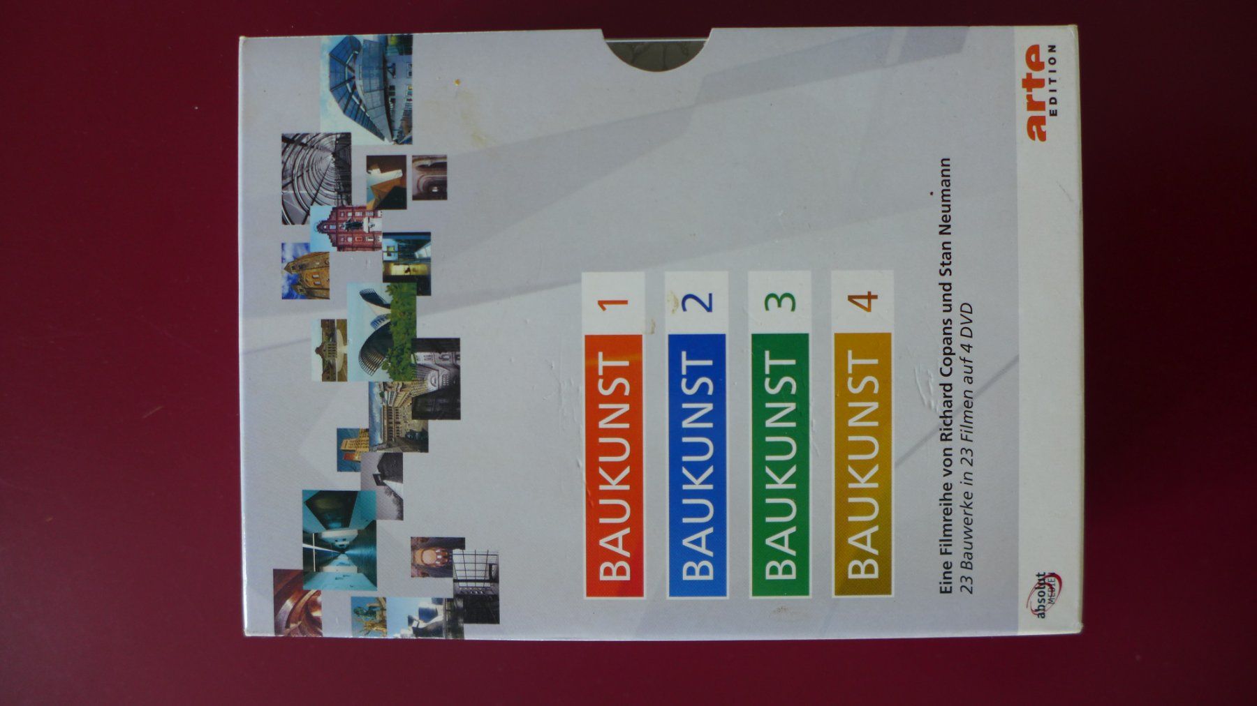 Tutti i DVDs: DVD-Box Baukunst ARTE – Usato da Rapperswil SG venduto da Vespinone