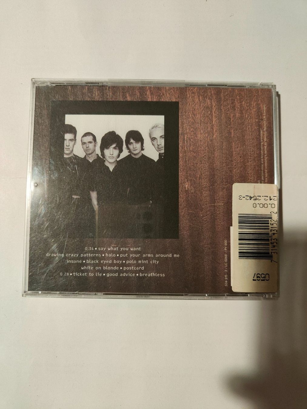 CDs: CD "white on blonde" TEXAS – Gebraucht aus Winterthur von Heftith 1