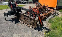 Grabenfräse für Traktor 3 Punkt Anbau und Rückfüllmaschine